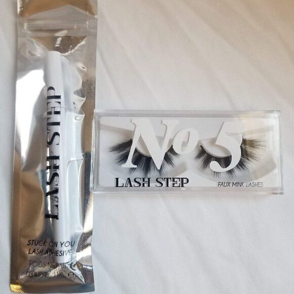 Lash Step Faux Mink Lashes & Lash Step Stuck On You Lash Adhesive - Picture 1 of 9